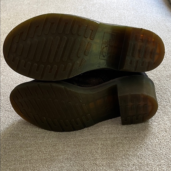 Dr. Martens Clemency metallic brown Women's Black Boots 8 - Picture 7 of 17